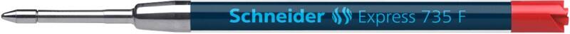 Schneider Express Balpen-navulling Fijn Balpen Rood 735 10 Stuks