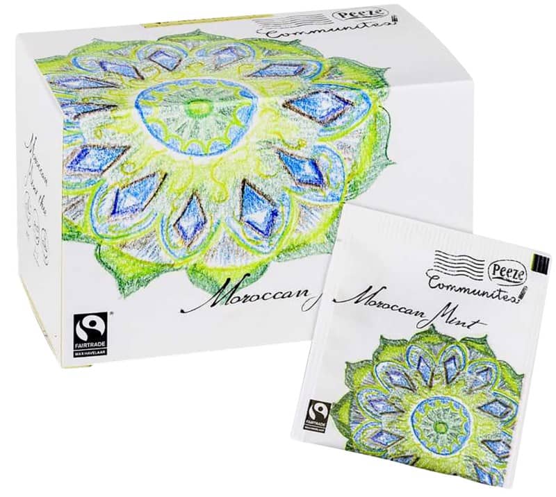 PEEZE Moroccan munt Thee 20 Stuks à 3.5 g