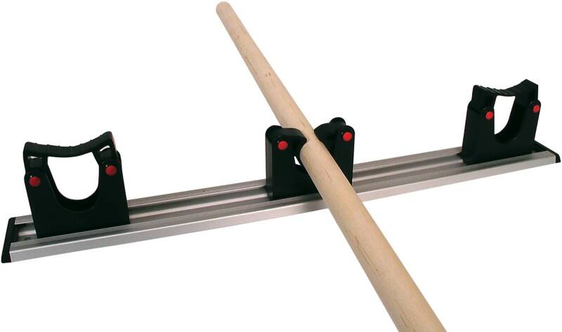 BETRA Gereedschapshouder 5,5 x 9 cm 3 klemmen Zwart