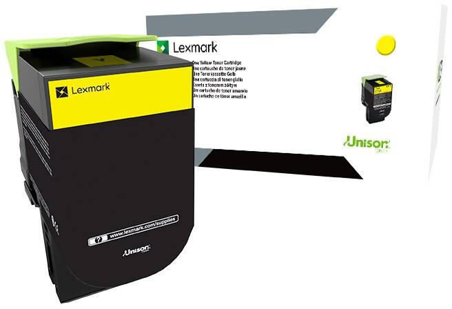Lexmark Origineel Tonercartridge 71B20Y0 Geel