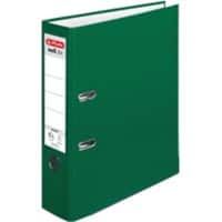 herlitz maX,file protect Breed Ordner A4 80 mm Groen 2 Ringen 5480504 Karton, PP (Polypropeen) Reliëf Staand