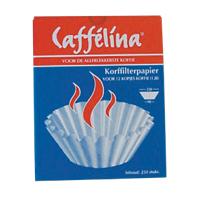 Douwe Egberts Koffiefilters Caffelina 12,5 x 7,5 x 3,1 cm Wit 250 Stuks