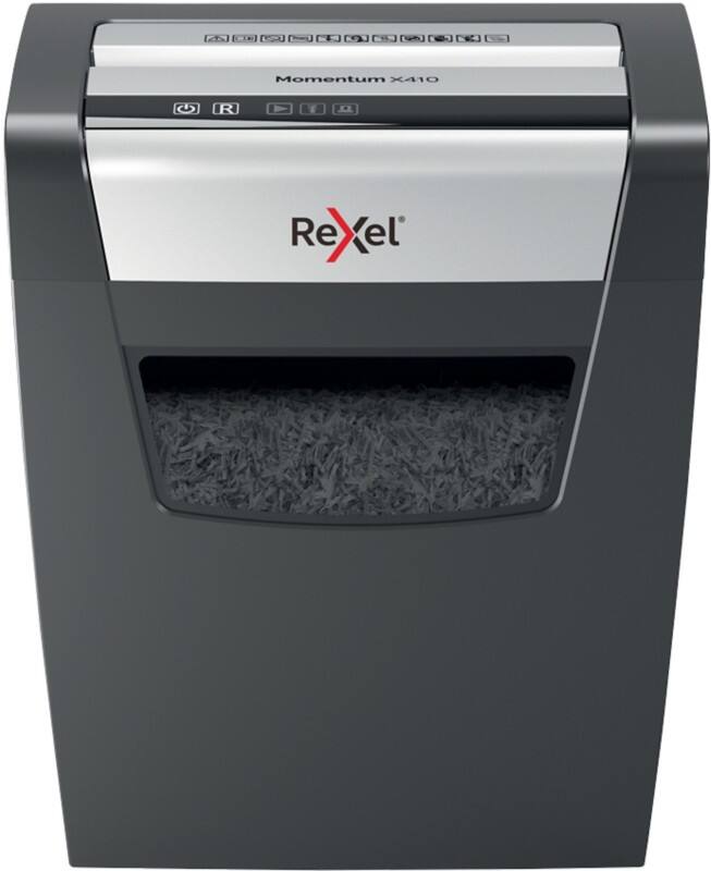 Rexel Momentum X410 Papierversnipperaar Snippers Veiligheidsniveau P-4 10 Vel