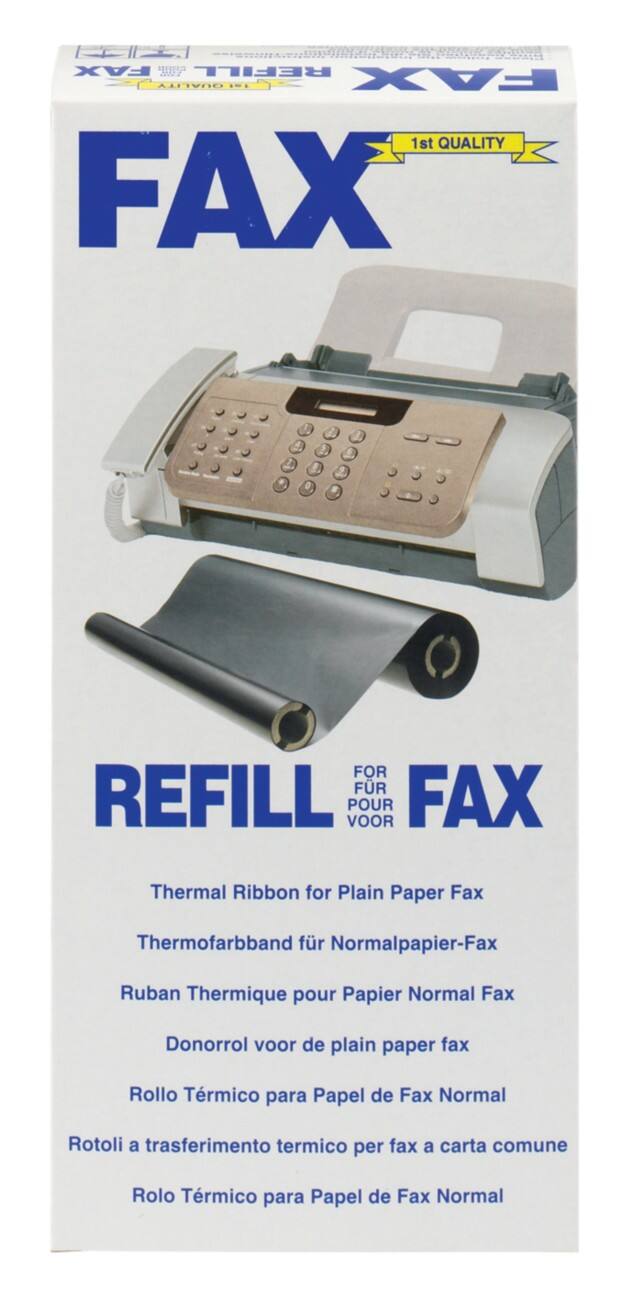 niceday Compatible voor Brother PC-202RF Zwart TTR Faxrollen