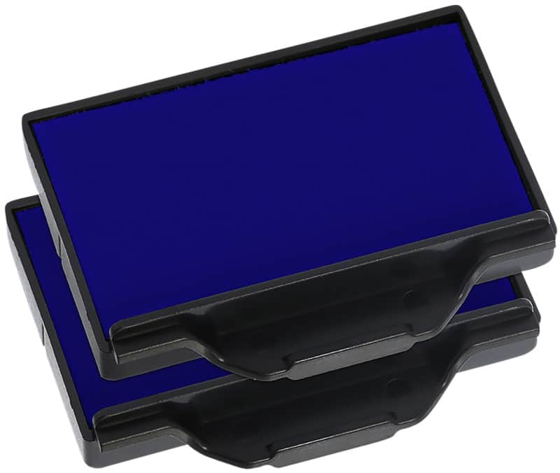 Trodat 6/53 Inktkussen Blauw 14,7 x 8,3 cm 2 Stuks