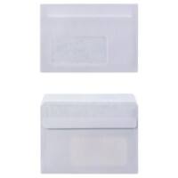 Office Depot Enveloppen Met Venster C6 162 (B) x 114 (H) mm Zelfklevend Wit 80 g/m² 1000 Stuks