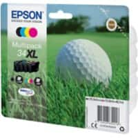 Epson 34XL Origineel Inktcartridge C13T34764010 Zwart, cyaan, magenta, geel Multipack 4 Stuks