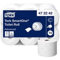 Tork SmartOne Toiletpapier Wit T8 Advanced 2-laags 6 x 1150 vellen 472242