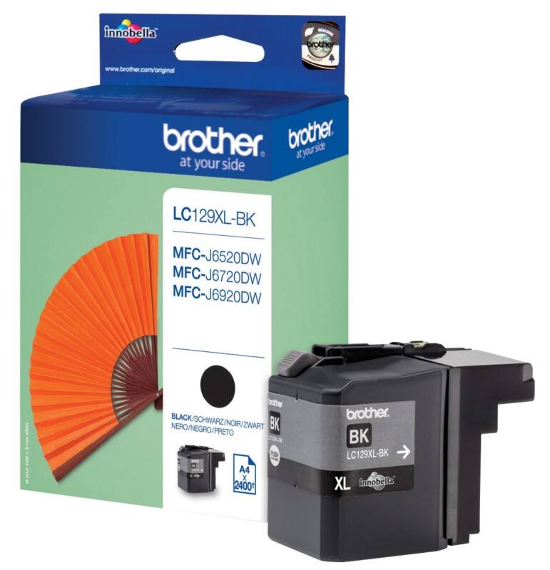Brother LC129XLBK Origineel Inktcartridge Zwart