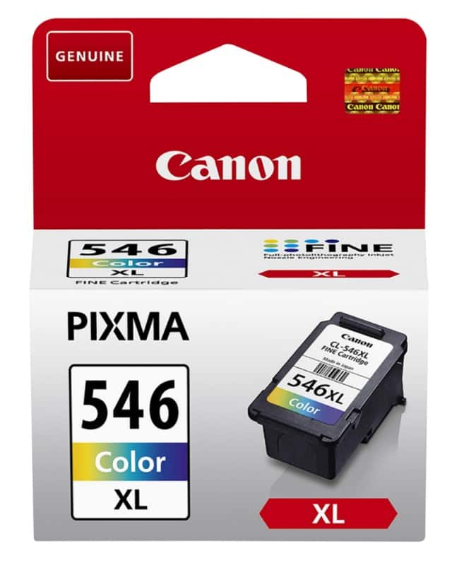 Canon CL-546XL Origineel Inktcartridge Cyaan, magenta, geel