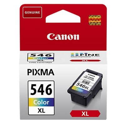 Canon CL-546XL Origineel Inktcartridge Cyaan, magenta, geel