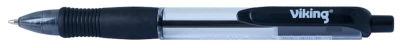 Viking Comfort RT-M Intrekbaar Balpen Zwart 0,3 mm Medium