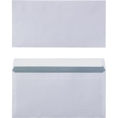 Viking enveloppen zonder venster DL 220 (B) x 110 (H) mm kleefstrip wit 80 g/m² 1000 stuks