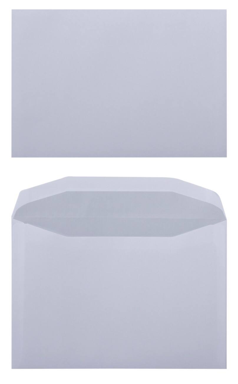 Office Depot Enveloppen EA5 80 g/m² Wit Zonder Venster Gegomd 100 Stuks