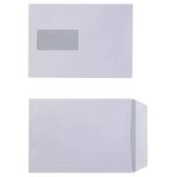 Office Depot Enveloppen Met Venster C5 162 (B) x 229 (H) mm Gegomd Wit 90 g/m² 500 Stuks