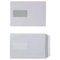 Viking Enveloppen Met venster C5 162 (B) x 229 (H) mm Zelfklevend Wit 90 g/m² 500 Stuks