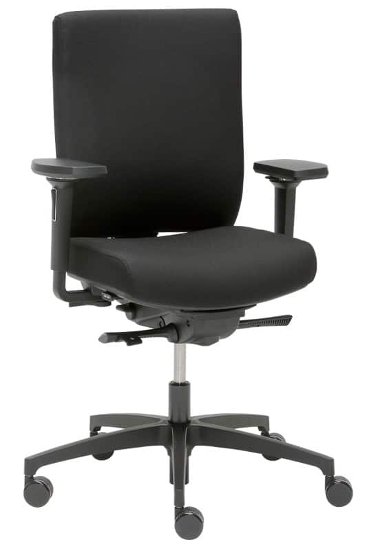 Dauphin Just MAGIC2 Bureaustoel Stof In hoogte verstelbare armleuning In hoogte verstelbare zitting