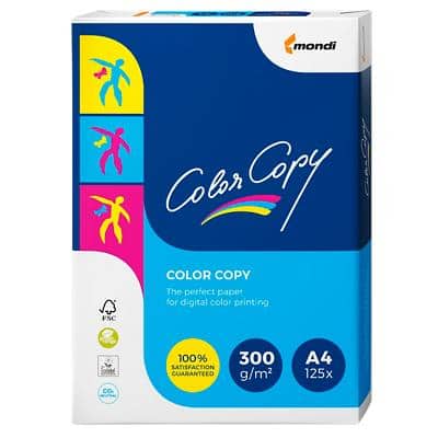 Color Copy A4 Kopieerpapier Wit 300 g/m² Glad 125 Vellen