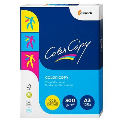 Color Copy Mondi A3 Print-/ kopieerpapier 300 g/m² Glad Wit 125 Vellen