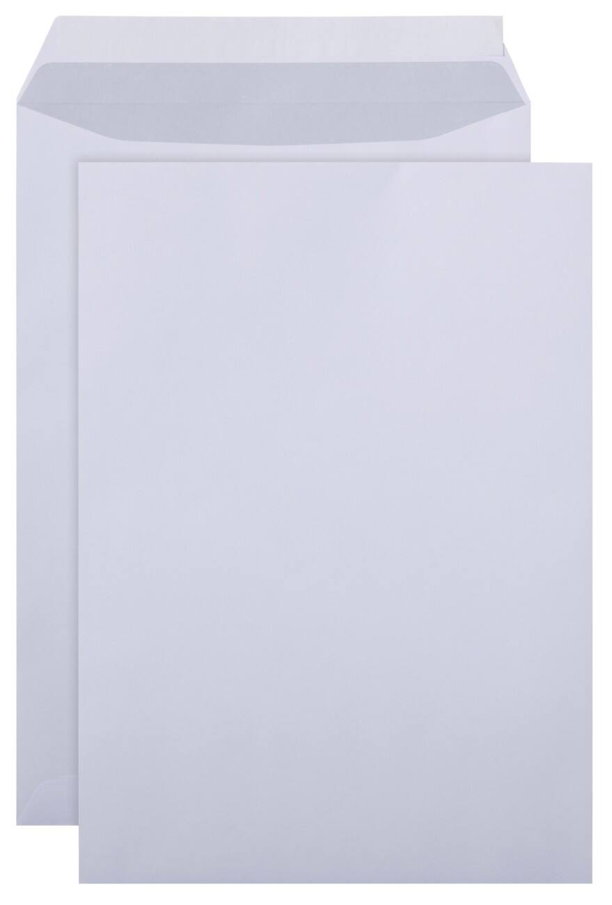 Office Depot Enveloppen EB4 120 g/m² Wit Zonder Venster Kleefstrip 50 Stuks