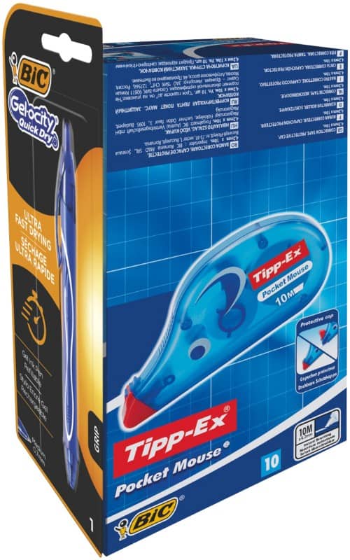 Tipp-Ex Correctieroller 4,2 mm x 10 m Wit 10 Stuks