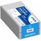 Epson Inktcartridge SJIC22P(C) Cyaan