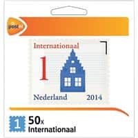 PostNL Postzegels Internationaal Waarde 1 Nederlandse Iconen 50 stuks Op vel Zelfklevend