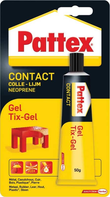 Pattex Contactlijm Tix-gel Transparant 50 g
