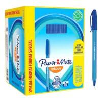 Papermate InkJoy 100 balpen blauw Medium 0,8 mm 100 stuks