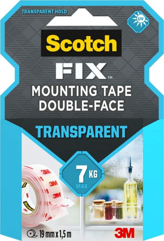 Scotch-Fix Speciale tapes Montagetape 19 mm x 1,5 m