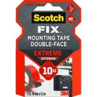 Scotch Montagetape Buiten 40021950A Grijs 19 mm (B) x 1,5 m (L)