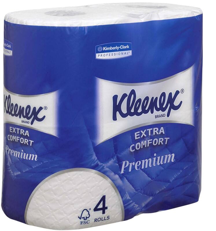 Kleenex Toiletpapier 4-laags 8484 4 Rollen à 160 Vellen