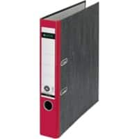 Leitz 180° Ordner A4 52 mm Rood 2 ringen 1050 Karton Wolkenmarmer Staand Klimaatneutraal Gerecycled karton 100%