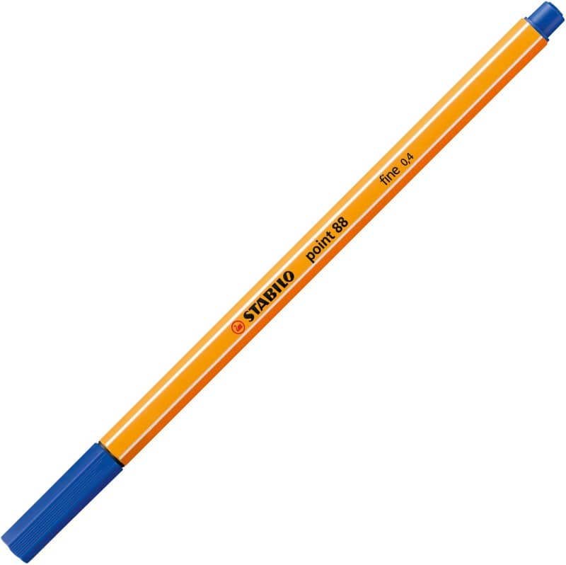 STABILO Point 88 Fineliner 0.4 mm Blauw