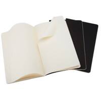 Moleskine Notitieblok Speciaal Blanco Niet geperforeerd 80 Pagina's 3 Stuks