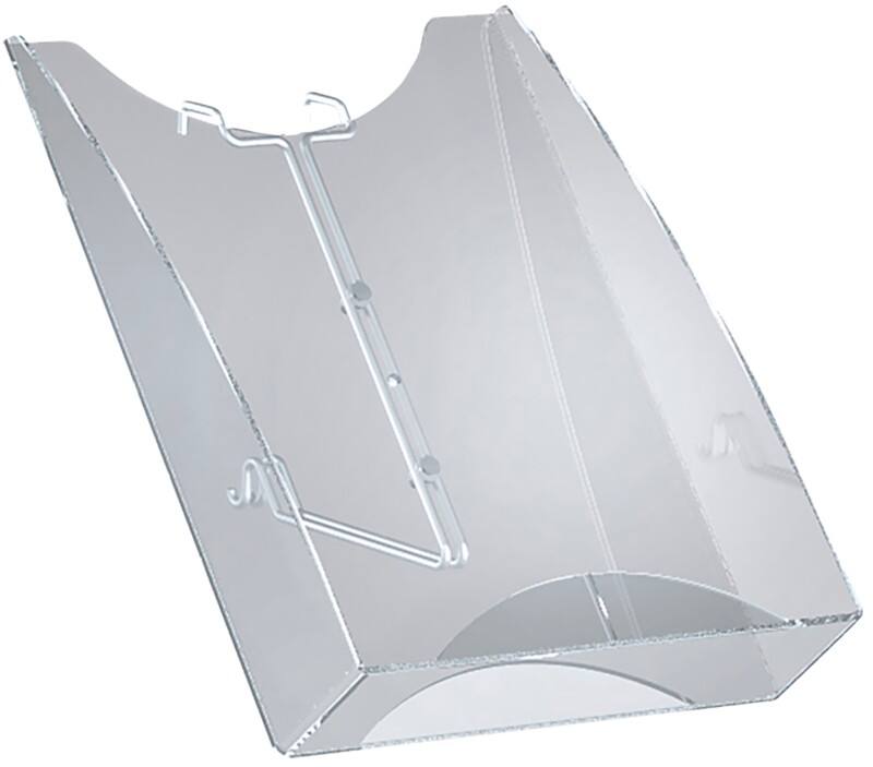 Kerkmann Tec-Art A4 Folderhouder Transparant 6338 260 (B) x 1,7 (D) x 450 (H) mm