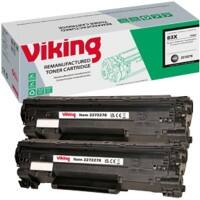 Viking 83X compatibele HP tonercartridge CF283X zwart