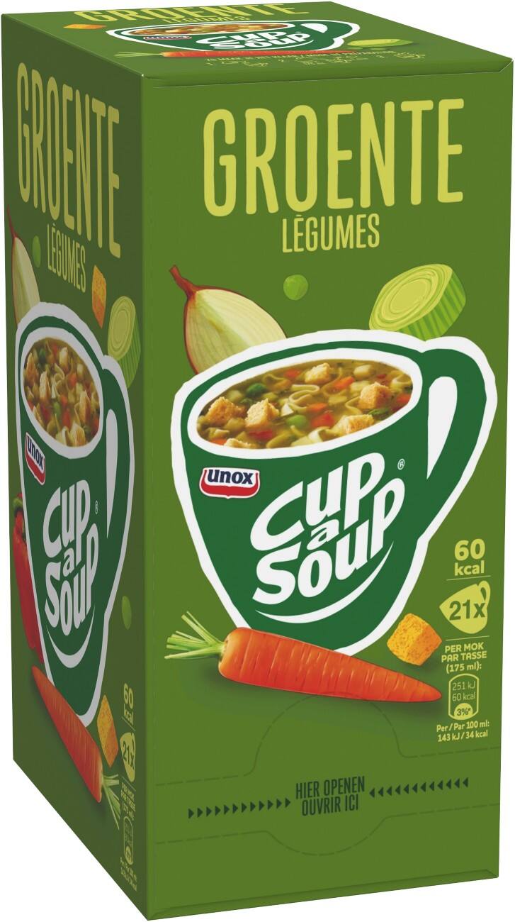 Cup-a-Soup Soep Groente 21 Stuks à 175 ml