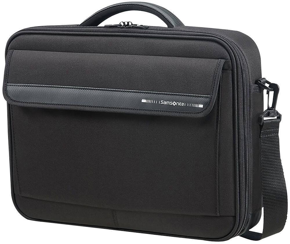 Samsonite Laptop schoudertas Classic CE SA1894 15.6 " Polyester, polyurethaan Zwart 42,5 x 12 x 32,5 cm