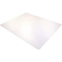 Realspace Standaard Stoelmat PVC (Polyvinylchloride) Rechthoekig Transparant 120 x 90 cm Zachte vloer