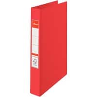 Esselte 25 mm Ringband Karton A4 23 Ringen Rood