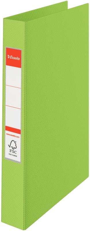 Esselte 25 mm Ringband Karton A4 23 Ringen Groen