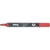 Viking PBM1.5 Marker Medium Ronde punt 1.5  mm Rood Waterproof