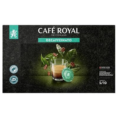 CAFÉ ROYAL Espresso Decaffeinato Koffiepads 50 Stuks