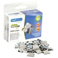 Rapesco 40 Papierklem Medium Supaclip Zilver 4mm Pak van 200