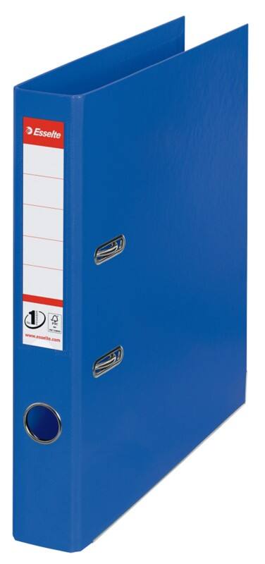Esselte No,1 Power Smal Ordner A4 52 mm Blauw 2 Ringen 811450 Kunststof Staand
