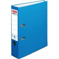 herlitz maX.file nature plus Breed Ordner A4 80 mm Blauw 2 Ringen Karton, PP (Polypropeen) Reliëf Staand