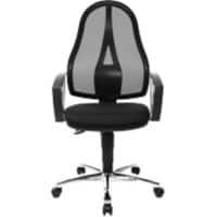 TOPSTAR Ergonomische stoel Vaste armleuning Zwart 110 kg Open Point SE