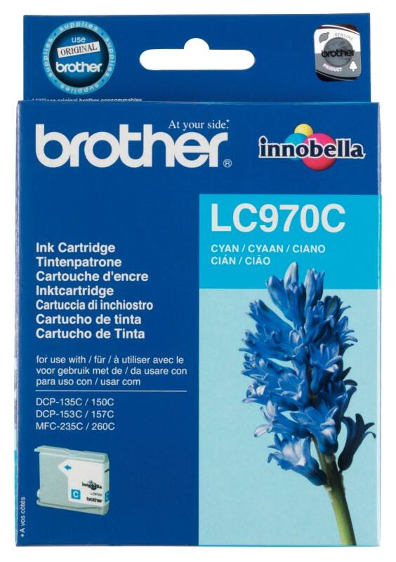 Brother LC970C Origineel Inktcartridge Cyaan