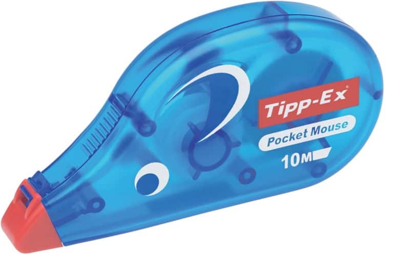 Tipp-Ex Pocket Mouse Correctieroller 4,2 mm x 10 m Wit